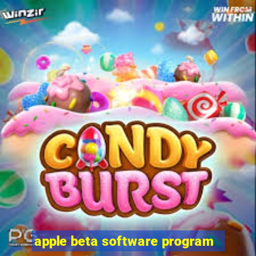 apple beta software program