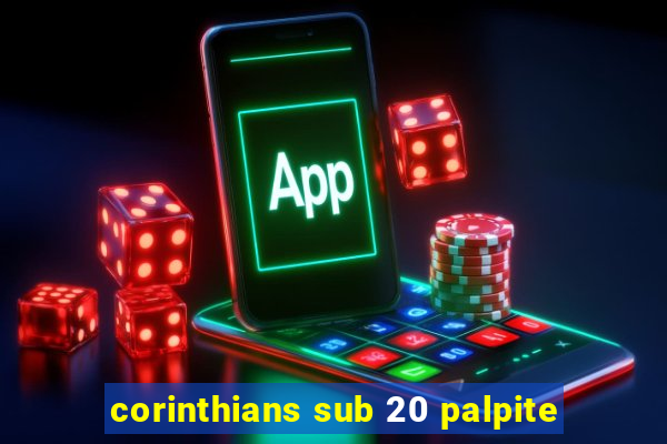 corinthians sub 20 palpite