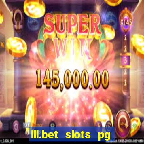 lll.bet slots pg online games