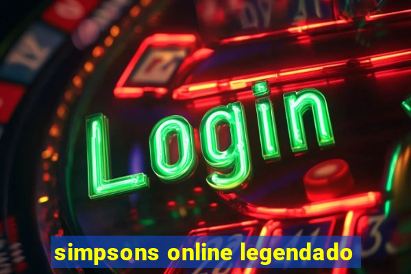 simpsons online legendado