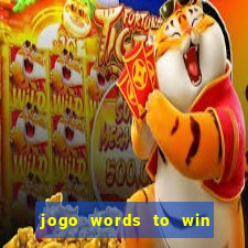 jogo words to win paga mesmo