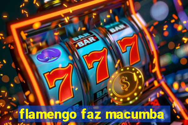 flamengo faz macumba