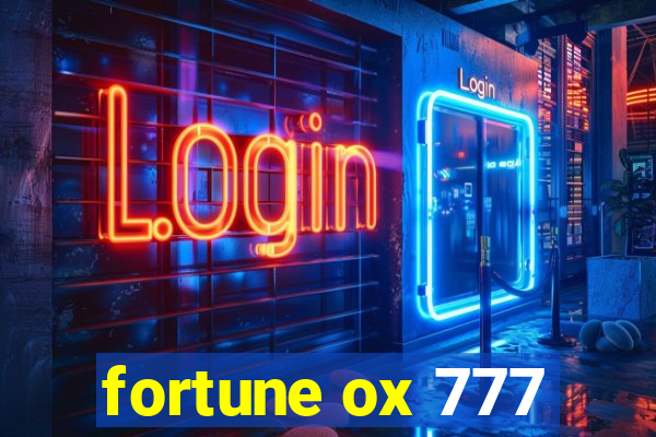 fortune ox 777