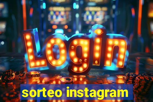 sorteo instagram