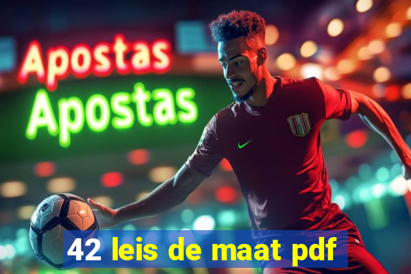 42 leis de maat pdf