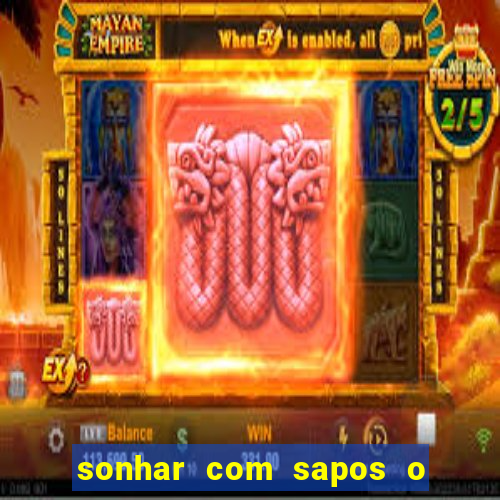 sonhar com sapos o que significa