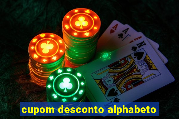 cupom desconto alphabeto